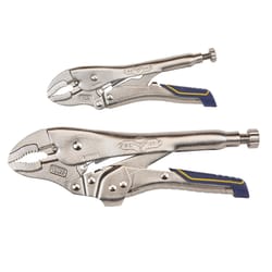 Irwin Vise-Grip 2 pc Metal Curved Pliers Set Assorted in. L