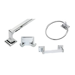 Design House Millbridge Polished Chrome Accessory Kit Zinc