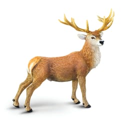 Safari Ltd. Wild Safari Deer Stag Toy Red