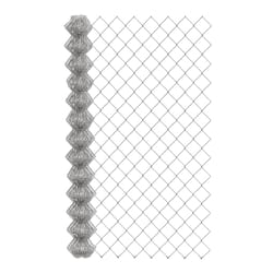 Yardlink 48 in. H X 10 ft. L Steel Chain Link Fencing Gray