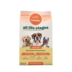 Canidae All Life Stages All Ages Chicken and Potato Dry Dog Food Grain Free 4 lb