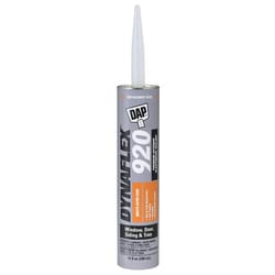 DAP Dynaflex 920 White Elastomeric Polymers/Synthetic Resins Waterproof Sealant 10.1 oz