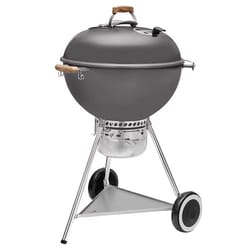 Weber 22 in. 70th Anniversary Kettle Charcoal Grill Hollywood Gray