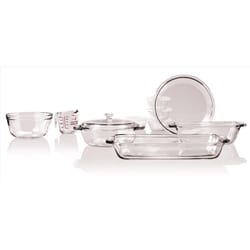 Anchor Hocking Bake Set Clear 15 pc