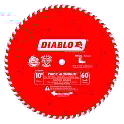Diablo 10 in. D X 5/8 in. TiCo Hi-Density Carbide Circular Saw Blade 60 teeth 1 pk