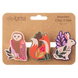 Karma Assorted Wood Chip Clip