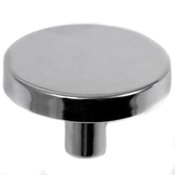 Laurey Tech Round Cabinet Knob 1-1/4 in. D Polished Chrome 1 pk