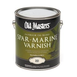 Old Masters Satin Clear Oil-Based Marine Spar Varnish 1 gal