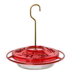 Aspects HummZinger Hummingbird 8 oz Polycarbonate Hummingbird Feeder Nectar Bird Feeder 3 ports
