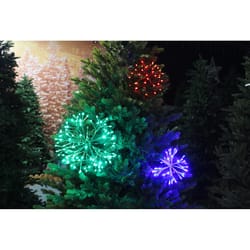 Holiday Bright Lights LED M5 Blue 64 ct Christmas Lights