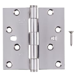 Ace 4 in. L Stainless Steel Residential Door Hinge 1 pk