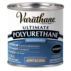 Varathane Transparent Semi-Gloss Crystal Clear Water-Based Acrylic Modified Urethane Polyurethane 1/