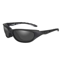 Wiley X Anti-Fog Airrage Safety Sunglasses Smoke Lens Black Frame 1 pc