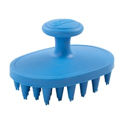 Dexas BrushBuster Blue Dog Grooming Brush 1 pk