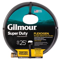 Gilmour Flexogen 5/8 in. D X 25 ft. L Heavy Duty Premium Grade Garden Hose