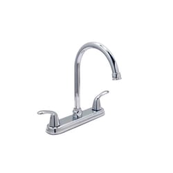 Huntington Brass Two Handle Chrome Kitchen Faucet