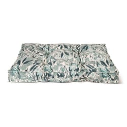 Pet Shop by Fringe Studio Green Canvas Floral Pet Bed