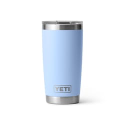 YETI Rambler 20 oz Big Sky Blue BPA Free Tumbler with MagSlider Lid