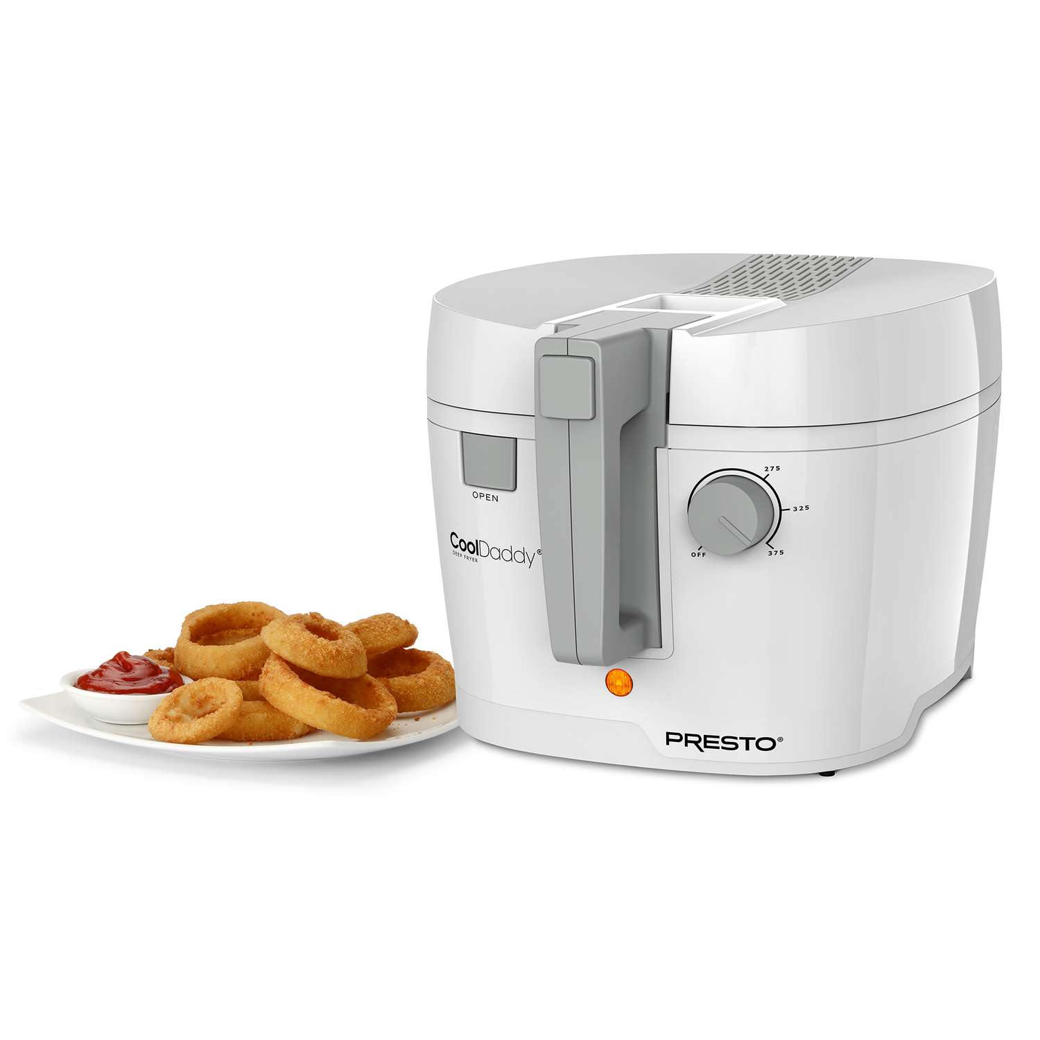 Presto Fry Daddy 4-Cup Electric Deep Fryer, Aluminum