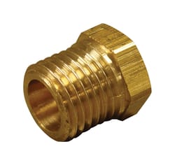 JMF Company 1 in. MPT 3/8 in. D FPT Brass Hex Bushing