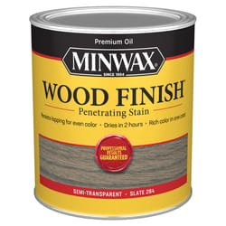 Minwax Wood Finish Semi-Transparent Slate Oil-Based Penetrating Wood Stain 1 qt
