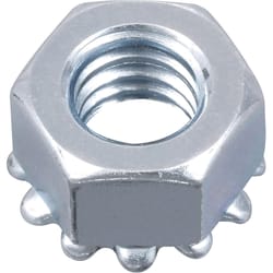 HILLMAN 6/32 in. Zinc-Plated Steel SAE Keps Lock Nut 1 pk