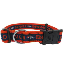 Pets First Team Colors Denver Broncos Nylon Dog Collar X-Large