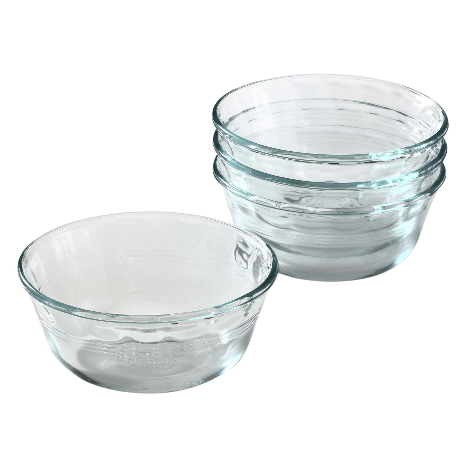 Bowls for Kitchen Glass Bowl with Drainage Nozzle