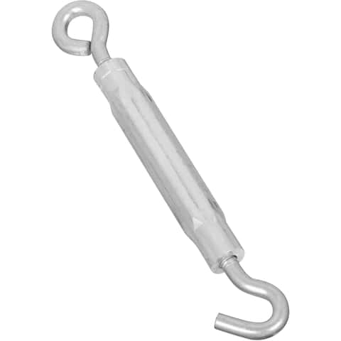 National Hardware Zinc-Plated Aluminum/Steel Turnbuckle 45 lb. cap. 6 in. L