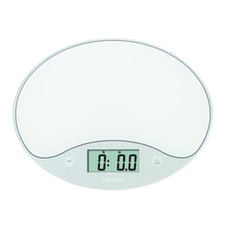 Taylor White Digital Kitchen Scale 11 lb
