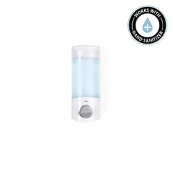 Better Living Clear Choice I Clear White ABS Plastic Lotion/Soap Dispenser