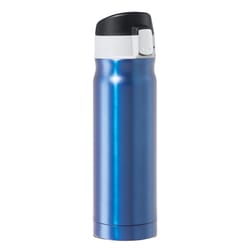 OGGI Caliber 17 oz Midnight Blue BPA Free Double Wall Travel Flask