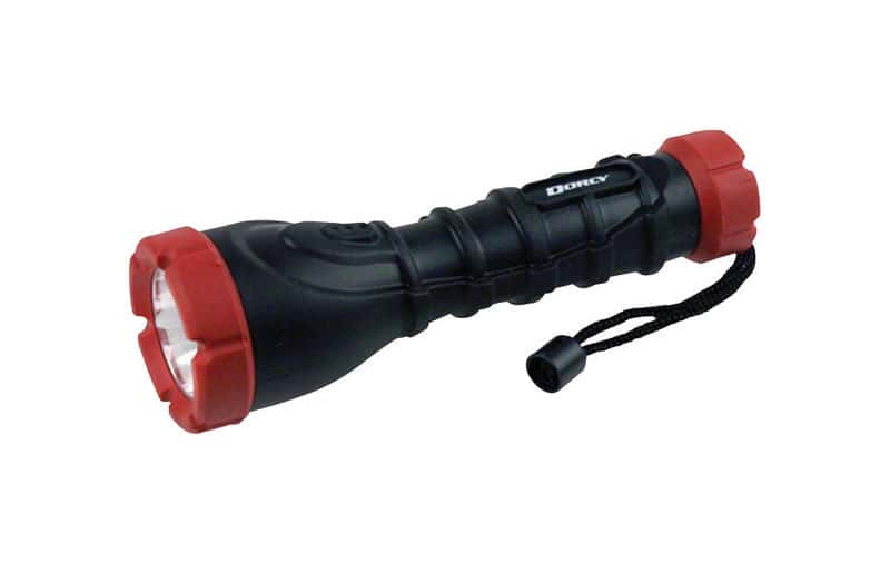 Dorcy 120 lumens Black/Red LED Flashlight AAA Battery Ace Hardware