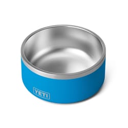 YETI Boomer Big Wave Blue Stainless Steel 8 cups Pet Bowl For Dogs