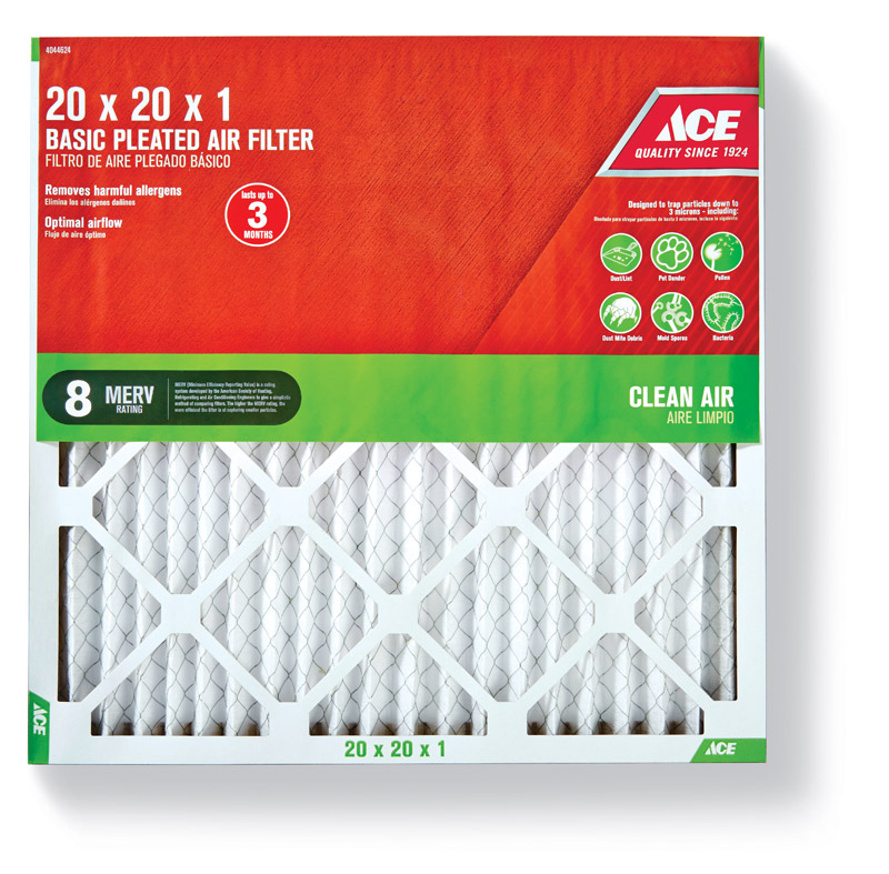 Ace Hardware 14 X 24 X 1 Ace Pleated Furnace Air Filter 1