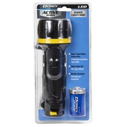 Dorcy 45 lm Black LED Flashlight D Battery