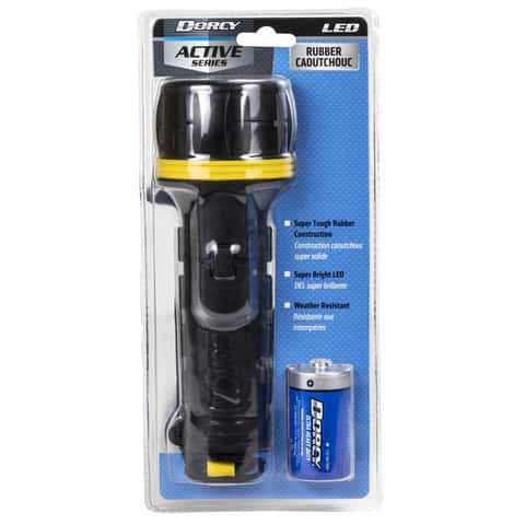 LED Flashlight (Requires D Batteries)