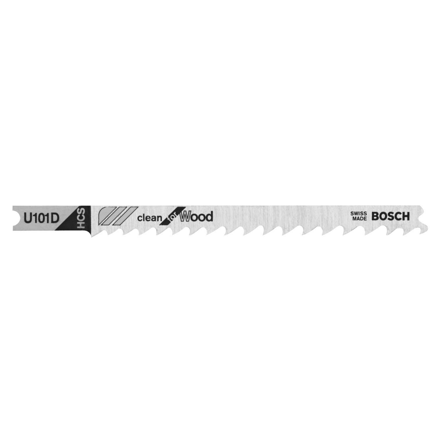 Bosch 35/8 in. High Carbon Steel UShank Jig Saw Blade Set 6 TPI 5 pk
