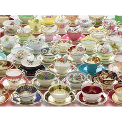 Cobble Hill More Teacups Jigsaw Puzzle 1000 pc