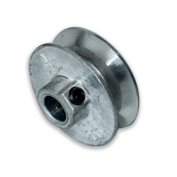 Chicago Die Cast 2 in. D X 1/2 in. D Zinc Single V-Grooved Pulley