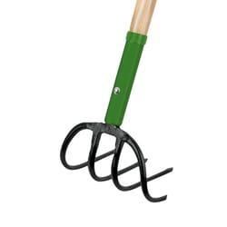 John Deere 57.5 in. Steel Potato Hook Wood Handle
