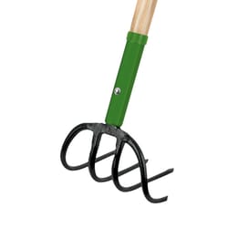 John Deere 57.5 in. Steel Potato Hook Wood Handle