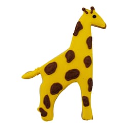 R&M International Corp International Corp 5 in. W X 5 in. L Giraffe Cookie Cutter Silver 1 pc