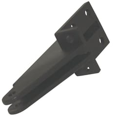 Barton Kramer Bronze Plastic Jamb Bracket 1.125 in. L X 1.62 in. H 1 pk