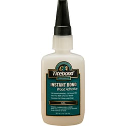 Titebond  Instant Bond  Translucent  Wood Adhesive Gel  2 oz. 