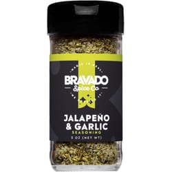 Bravado Spice Co Jalapeno & Garlic Seasoning BBQ Seasoning 3 oz