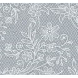 Magic Cover 60 ft. L X 54 in. W White Lace Non-Adhesive Embossed Liner