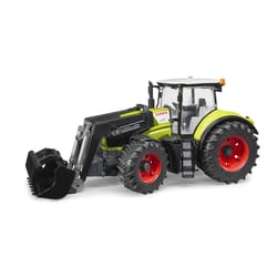 Bruder Claas Axion Tractor with Frontloader Toy Multicolored