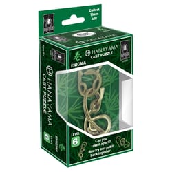 University Games Hanayama Enigma Puzzle Bronze 3 pc