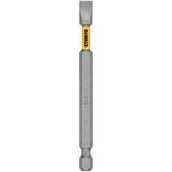 DeWalt Max Fit Slotted #8 X 3.5 in. L Screwdriver Bit Steel 1 pk